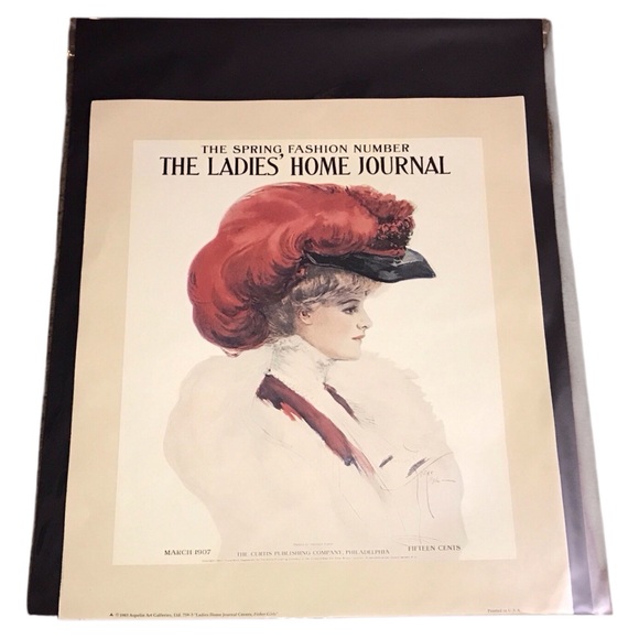 Vintage "The Spring Fashion Number" The Ladies Home Journal Print - Picture 5 of 5